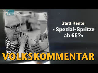 Statt rente spezial spritze ab 65? [so seh ich`s]