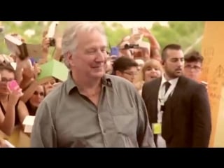 Alan rickman, giffoni, blue carpet (23 july 2014)