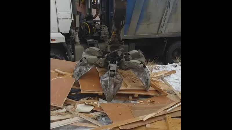 Погрузка строительного мусора