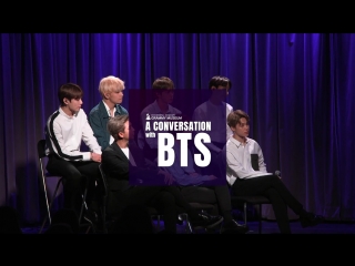 180919 bts on songwriting, success & their fans @ grammy museum