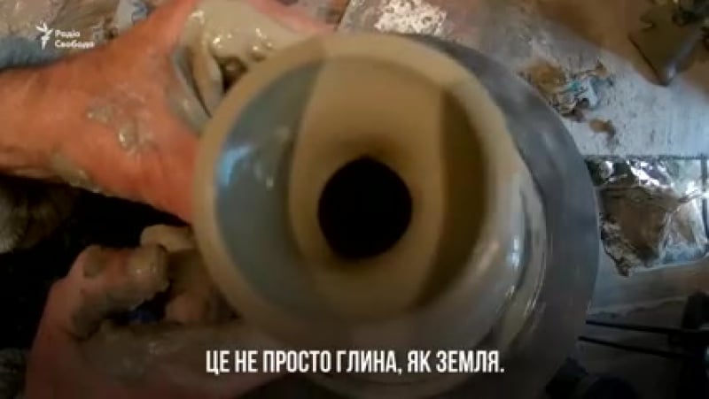 91 річний гончар з полтавщини