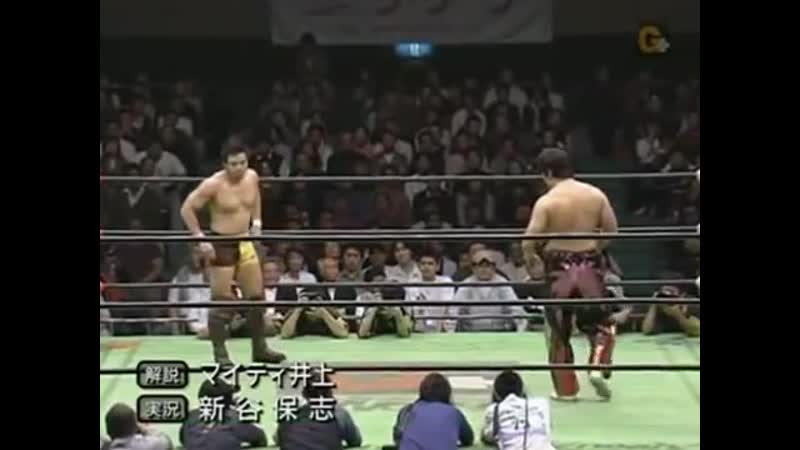 Naomichi marufuji (c) vs kenta (noah autumn navigation '06 day 15)