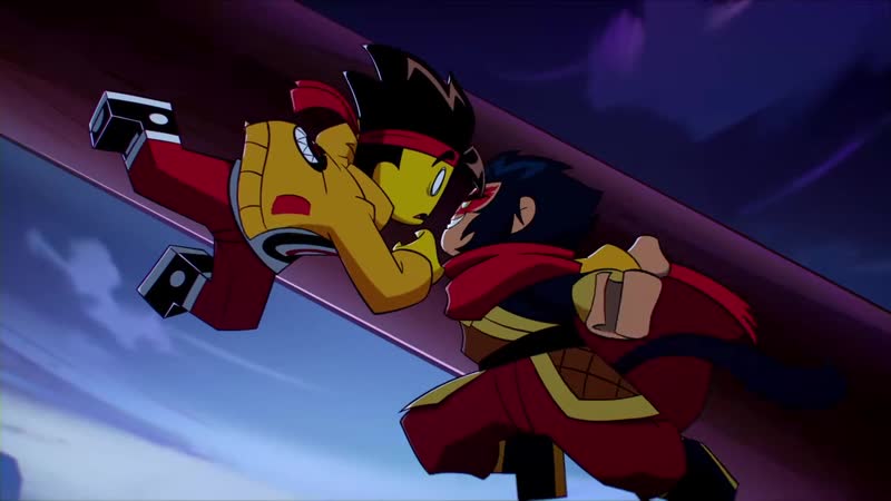 Макак делает хахак