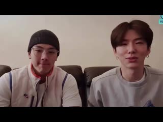 Happy new year from shownu and kihyun mp4