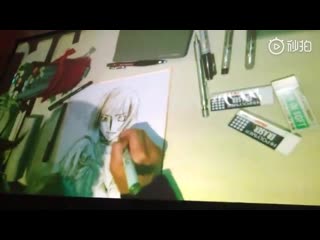 Code geass seattle sakura con chiba yuriko senba & nakata eiji drawing part 2