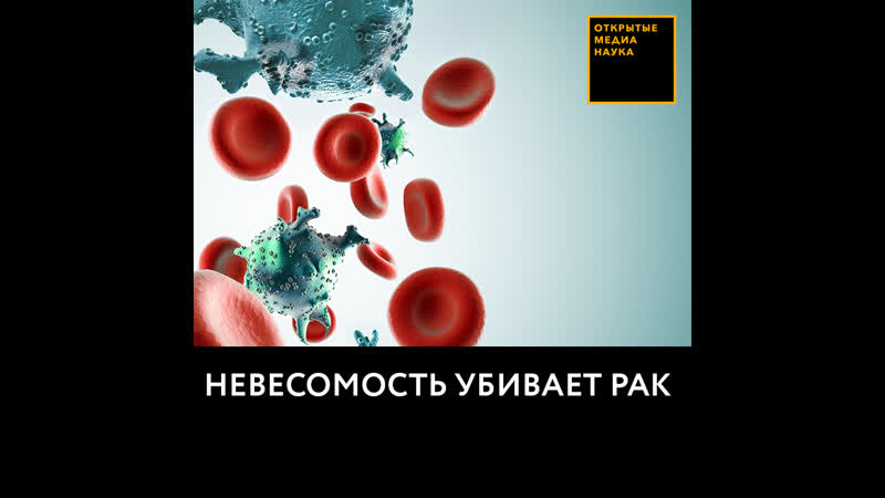 Невесомость убивает рак