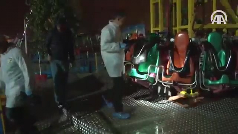 В одном из парков развлечений турции сломался аттракцион, в результате чего 10 человек были ранены