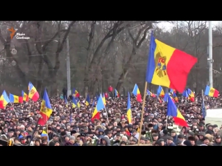 Протесты в кишиневе