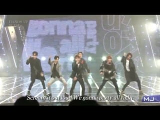 151130 beast hands up @ music japan