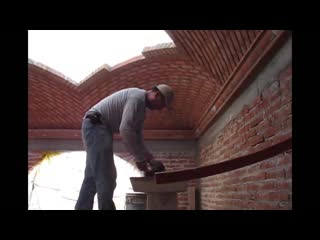 Impressively skilled bricklayers, vault
