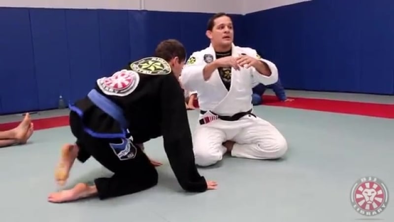 Setting up butterfly guard by saulo ribeiro