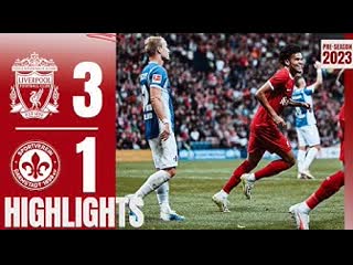 Highlights liverpool 3 1 darmstadt | a winning end to pre season for jürgen klopp's side