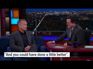 Tom hanks on getting married
