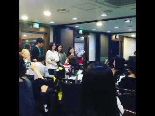 171028 eunjung all kinds of daughters in law ending party