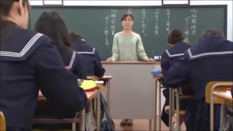 Japanese teacher gives a valuable lesson at