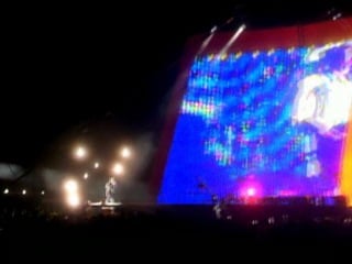 U2 "hold me, thrill me, kiss me, porn me" (from ''popmart live from mexico city'')