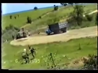 Подрыв на фугасе под селом мескеты