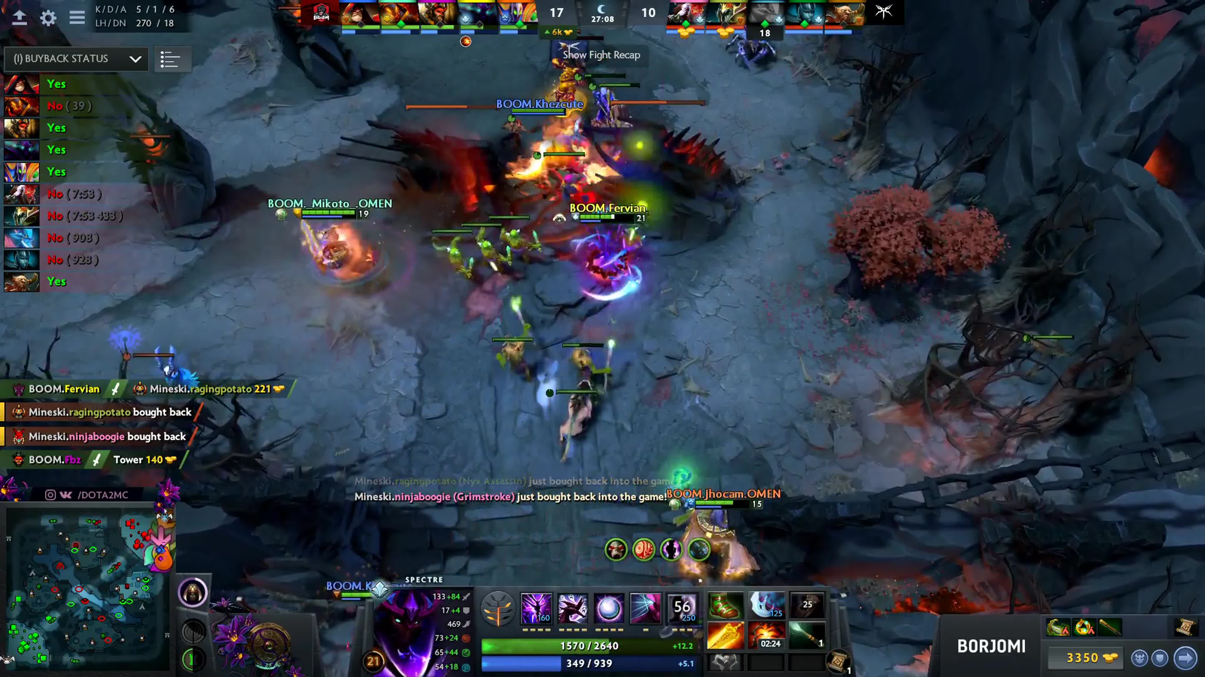 Mineski vs boomid 01