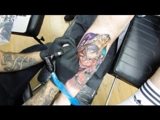 Working progress leg piece by adem ↔ inĸed girlѕ | realiѕм тaттoo