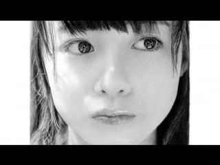 鉛筆画 橋本環奈 完成までの一部始終 動画 早送り pencil drawing kanna hashimoto portrait how to dr