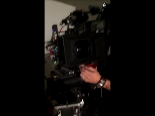 Tyler posey and dylan sprayberry on the set of teen wolf via posey’s snapchat (tpose styles)