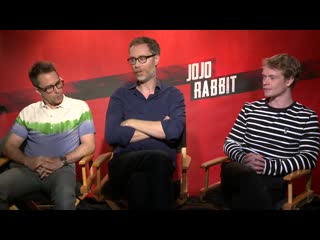 Alfie allen jojo rabbit junket interview