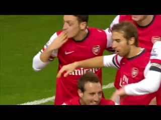 We was so good to watch özil winning the ball back great combination play from monreal, ramsey and özil wengerball