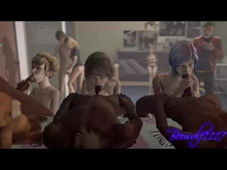 Maxine (max caulfield) x chloe price x kate marsh x rachel amber bbc; blacked; blowjob; 3d sex porno hentai; [life is strange]