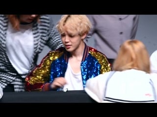`fancam` 170930 myeongdong fansign