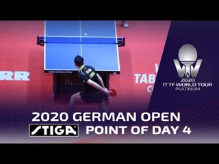 Xu xin wins stiga point of day 4 | german open 2020