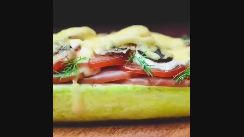 Фаршированный кабачок