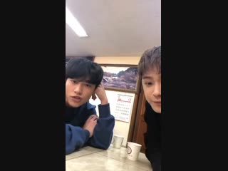 18 10 18 instalive saico0111 (jaejin) with kwak dongyeon