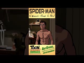 Spider man has an answer for everything toon sandwich #funny #spiderman #marvel #tomholland #mcu