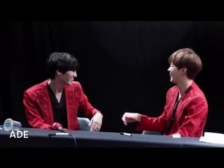 [fancam] 170604 vixx leo&hongbin @ dongdaemun fansign