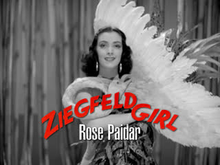 Rose paidar as leda (ziegfeld girl, 1941)