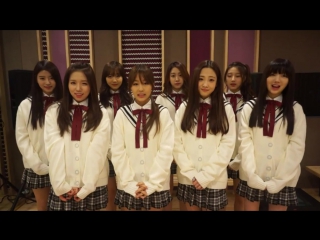 141112 ღ lovelyz debut showcase greeting