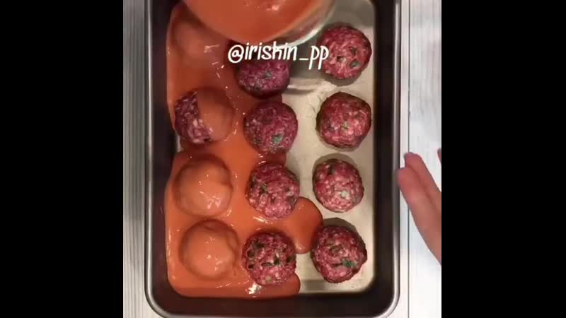 Усные котлетки в соусе, с сюрпризом😃 подойдут к любому гарниру👌