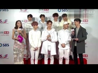 151227 got7 saf chinese netizen popularity awards interview