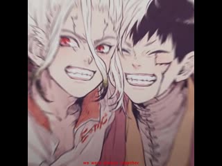 ⇴ dr stone; sengen