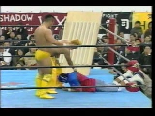 Shadow wx & the winger vs tomoaki honma & ryuji yamakawa