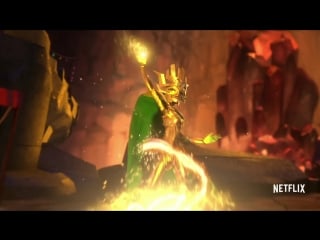 Trollhunters part 3 official trailer netflix (rus, alexfilm)