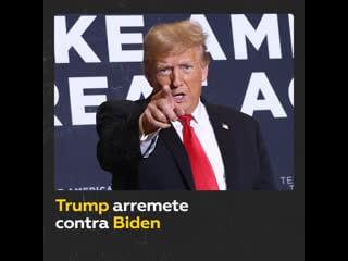 “pone a todos primero, menos a estados unidos” trump sobre biden