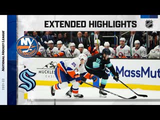 New york islanders vs seattle kraken feb 22, 2022 highlights