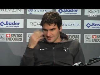 Roger federer twins watch their daddy wins the davidoff swiss indoors 2010