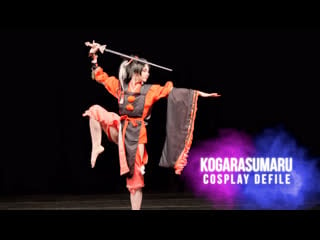 Kogarasumaru touken ranbu cosplay defile at spring toguchi 2021