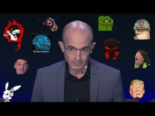 Yuval harari discussing qanon and q posts