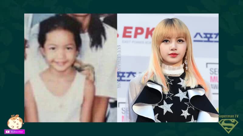 [black pink] lisa lalisa manoban predebut transformation from 1 to 20 years