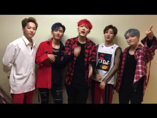 [видео приветствие] 170613 b i g @ super popcon