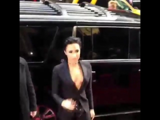 Demi lovato arriving at billboard's #womeninmusic event in new york december 11th