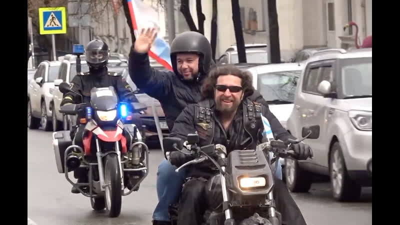 Пушилин на байке